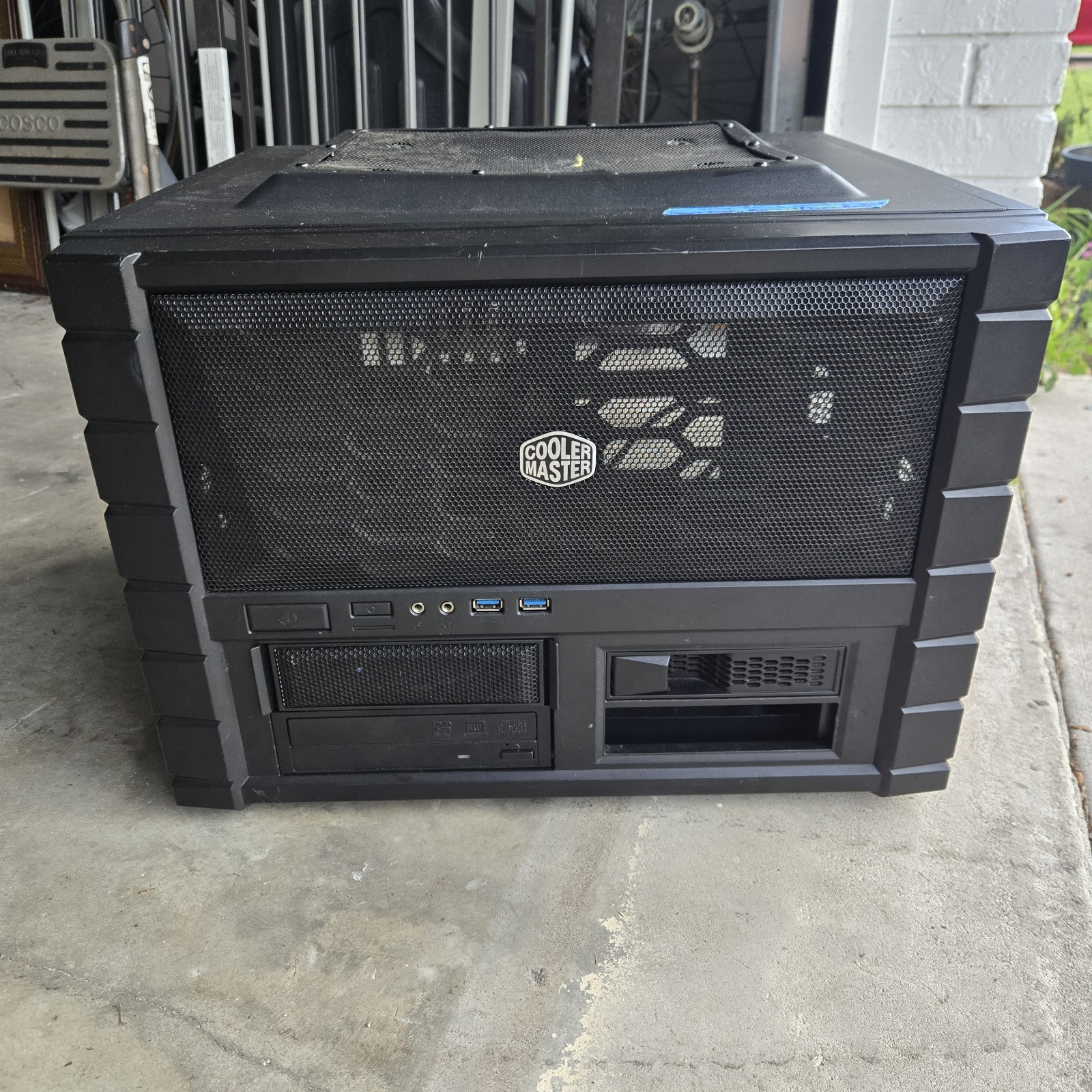 Cooler Master HAF XB EVO ATX PC Case - High Air Flow/LAN Box/Test Bench