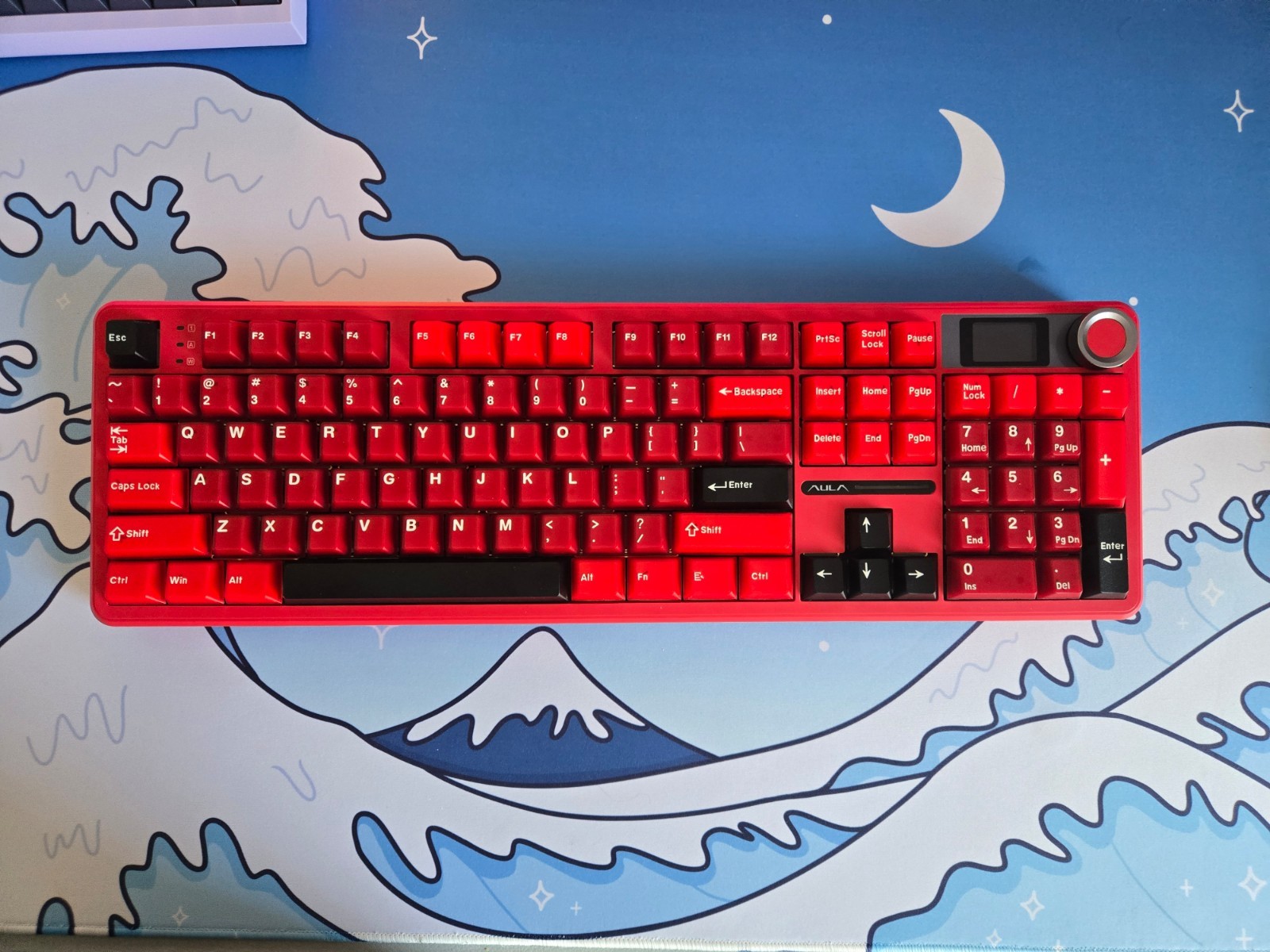 Ultra Creamy Aula F108 Pro | Custom Modded 100% Wireless/Wired Keyboard