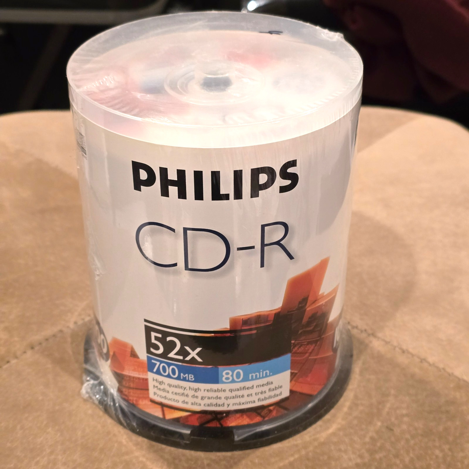 200 Blank CD-R Bundle Philips Maxell Memorex New Sealed 700MB 80 Min