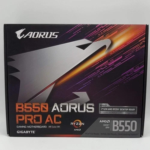 GIGABYTE B550 AORUS PRO AC AM4 Socket AMD Motherboard
