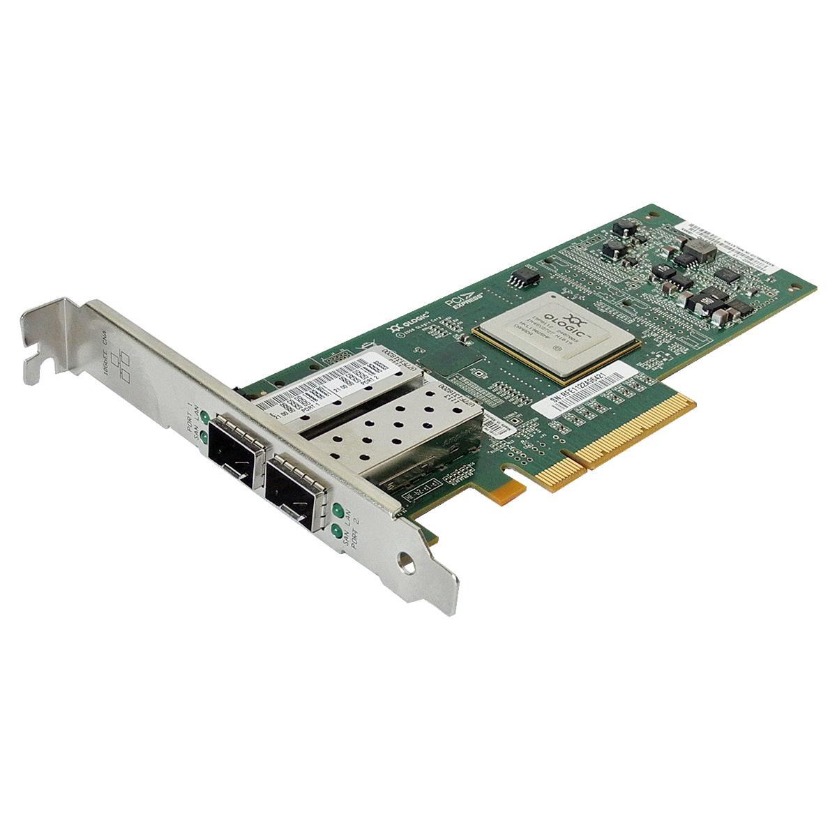 QLogic IBM QLE8142-IBMX FC Dual Port 10Gb PCIe x8 Network Adapter 00Y3274