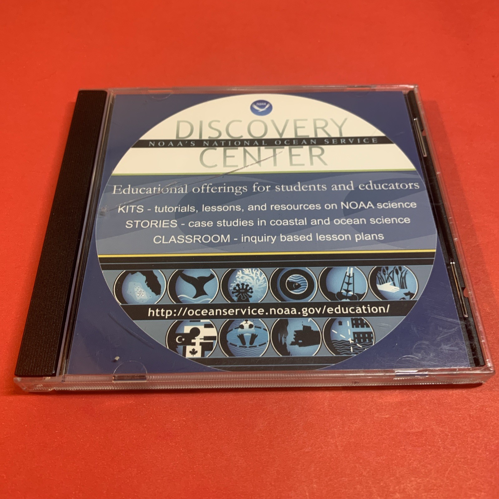 NOAA's National Ocean Service Discovery Center PC MAC CD educational lessons