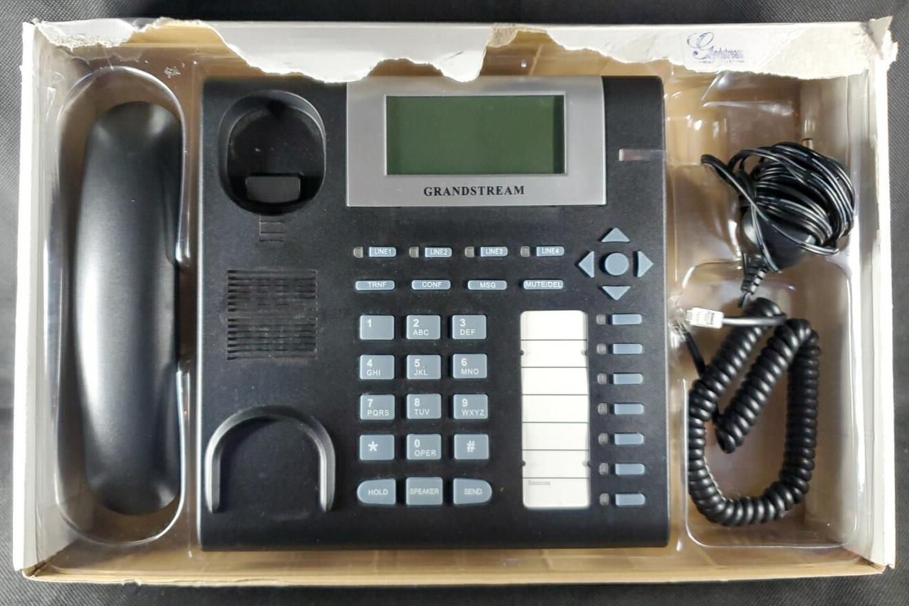 GRANDSTREAM GXP2000 VoIP Business IP Office Phone Telephone New Display '