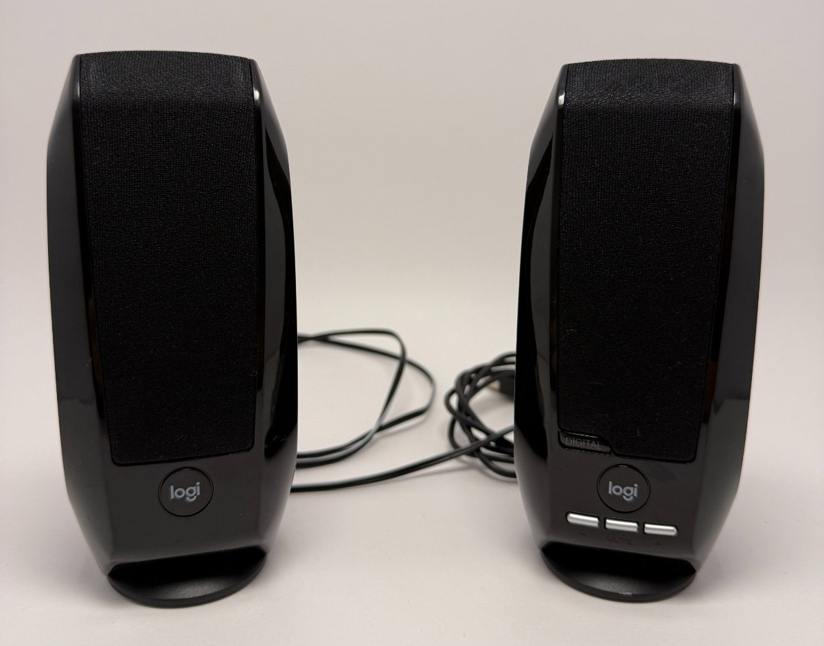 Logitech S150 Digital USB Stereo Computer Speakers - Black