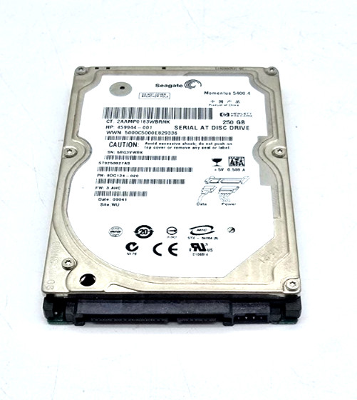 Seagate Momentus 250GB 2.5" SATA II HDD ST9250827AS Tested 100% Health