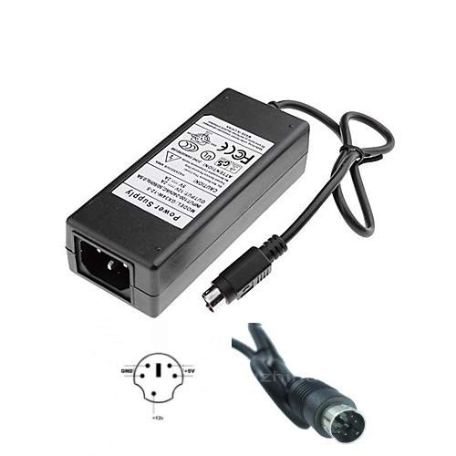 TOP CHARGEUR Power Supply AC Adapter Charging Cable Charger 12V 5V 2A 5 PIN