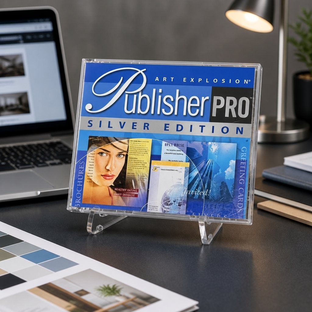 Nova Development Art Explosion Publisher Pro Silver Edition Desktop Publishing