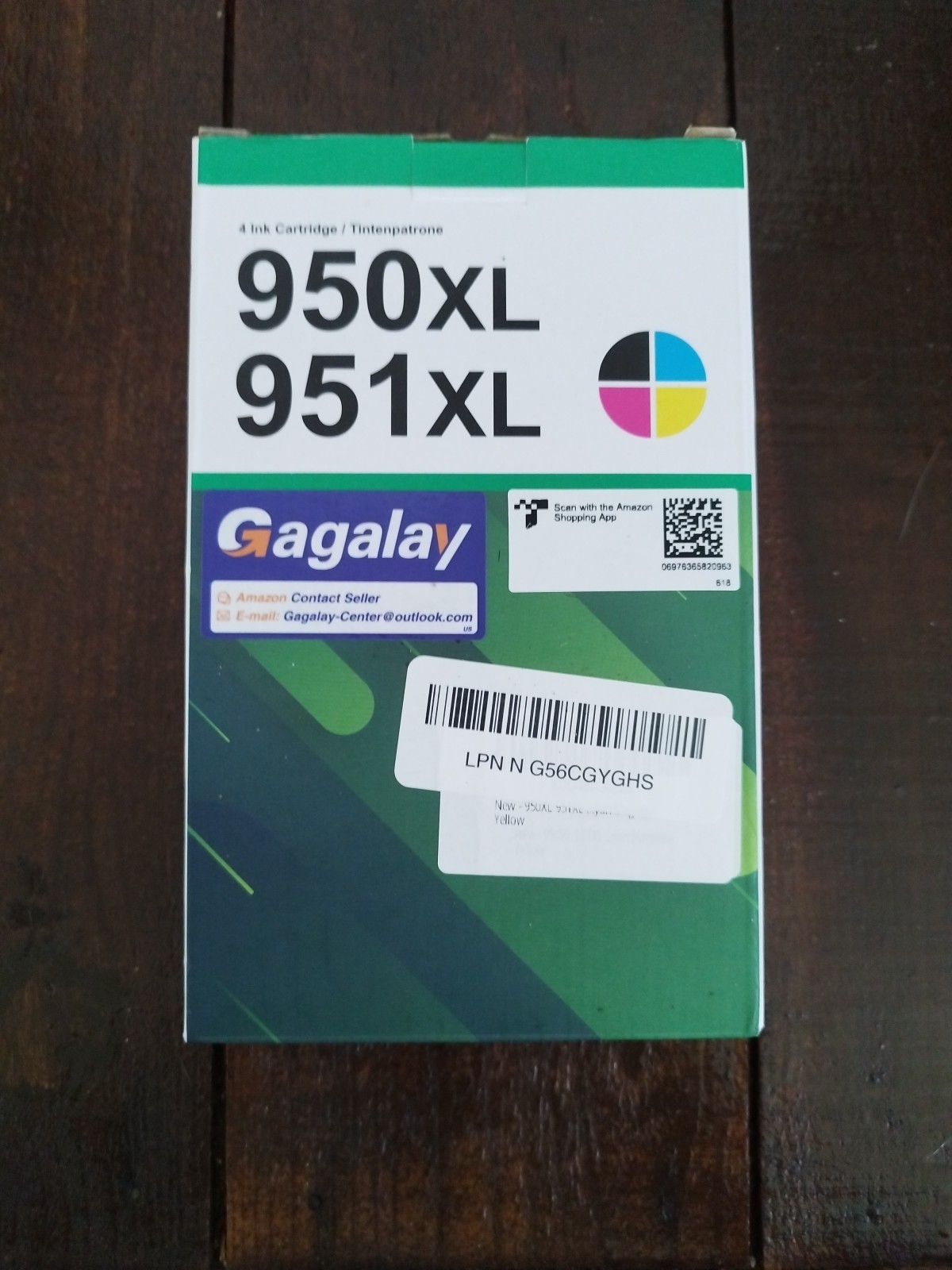 ejet 950XL and 951XL Ink Cartridges Combo Pack Compatible for HP 950 951 Ink Car