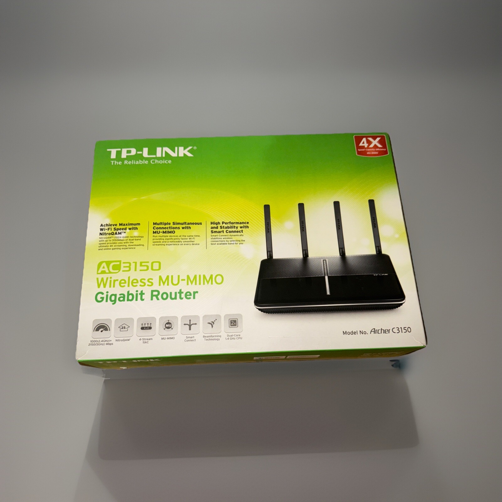 TP-Link AC3150 Wireless MU-MIMO Gigabit Router (Archer C3150 V2)