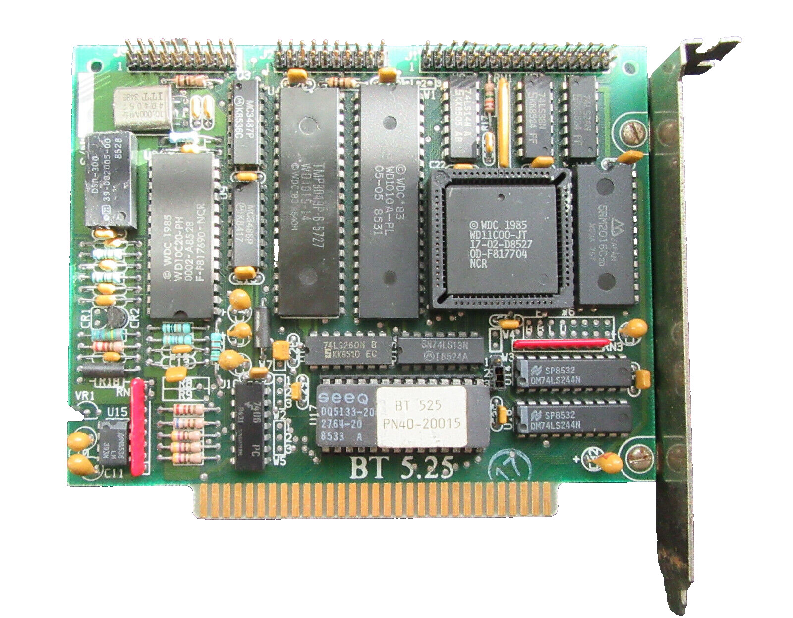 Genuine Vintage Very Rare Basic Time BT5.25 40-20015 PC/XT 8-Bit ISA Controller