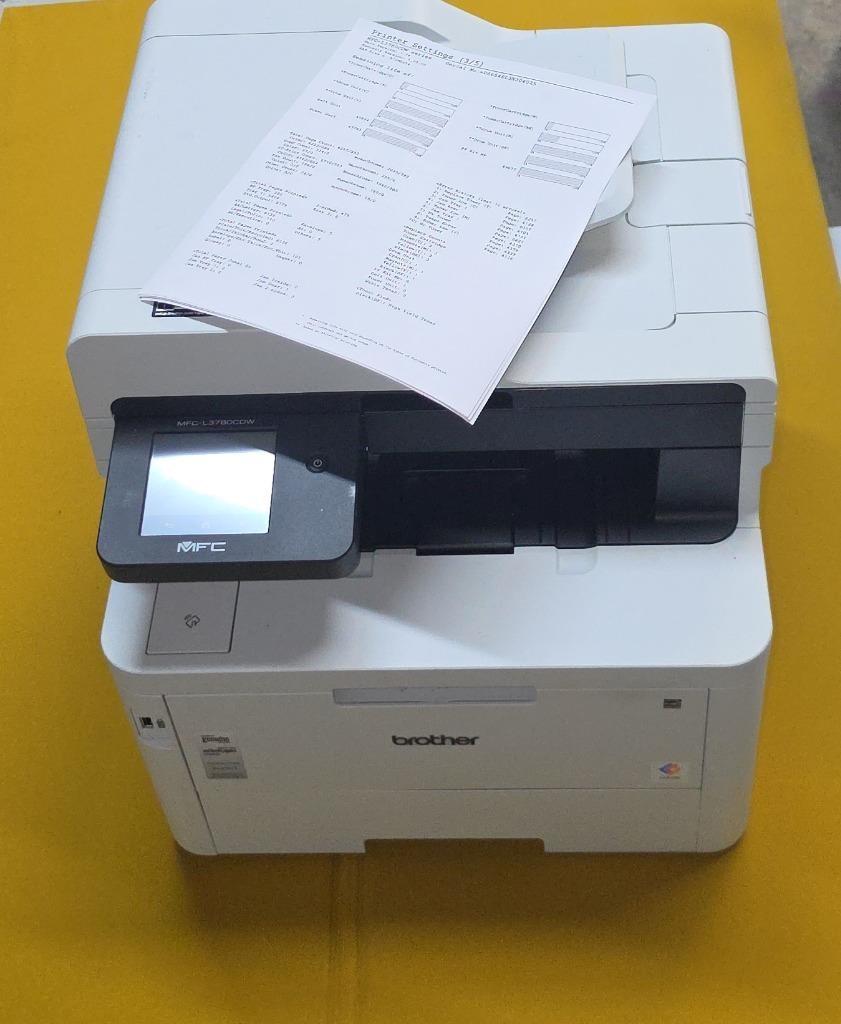 Brother MFC-L3780CDW Color Laser All-In-One Printer w PCount 6K+