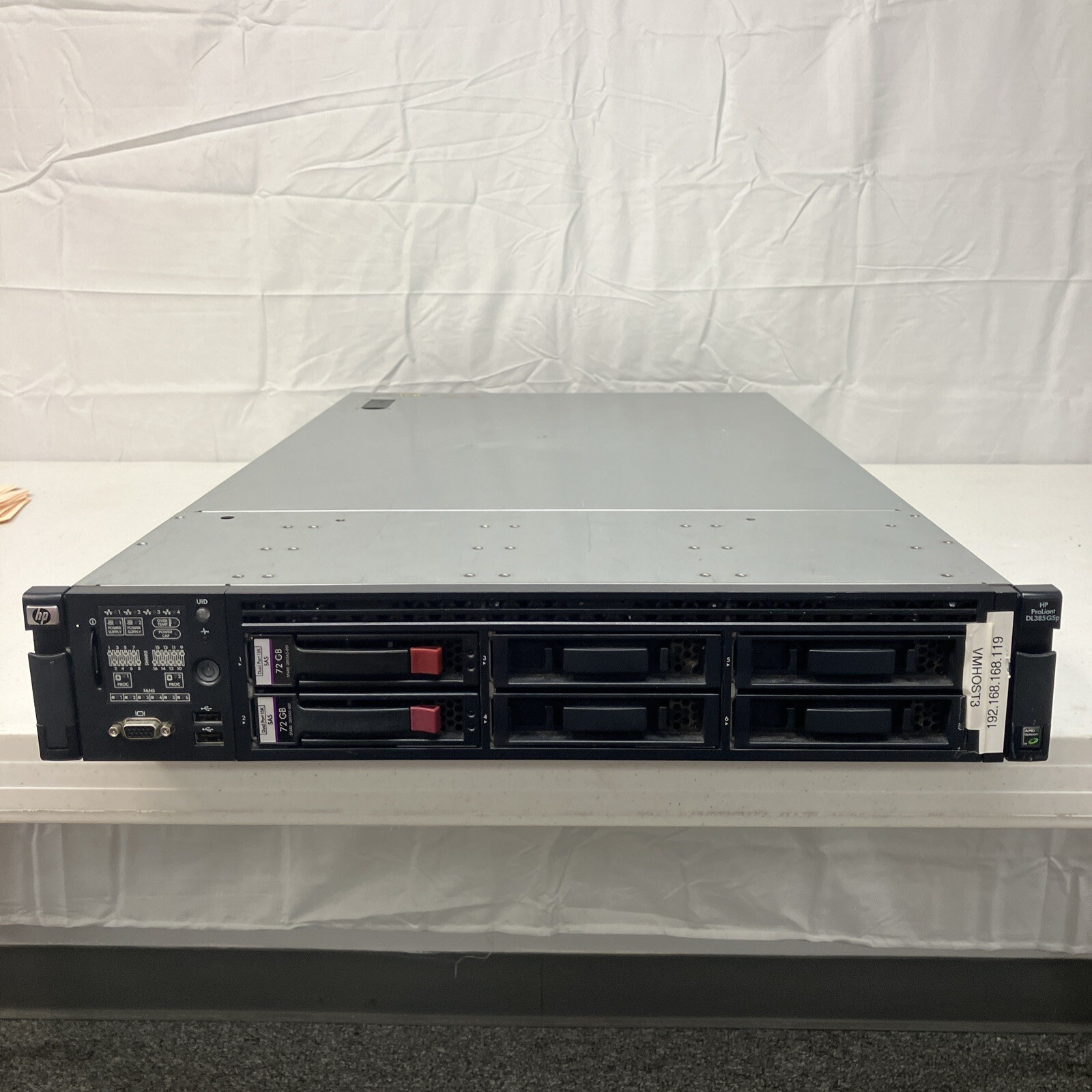 HP PROLIANT DL385 G5p 6-CORE 72GB DDR3 RAM (ram Not Included)