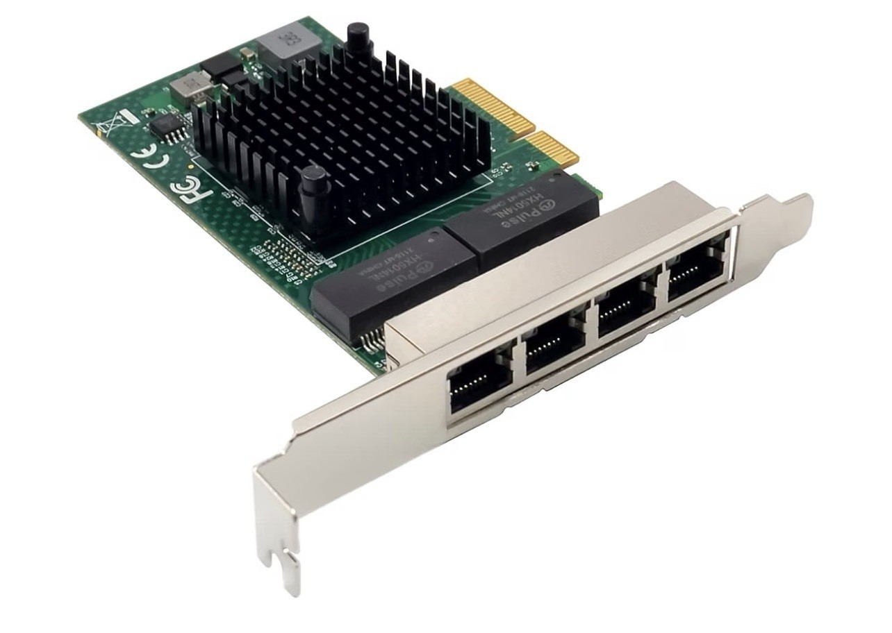 Broadcom BCM5719 Quad-Port PCIe Gigabit Ethernet Server