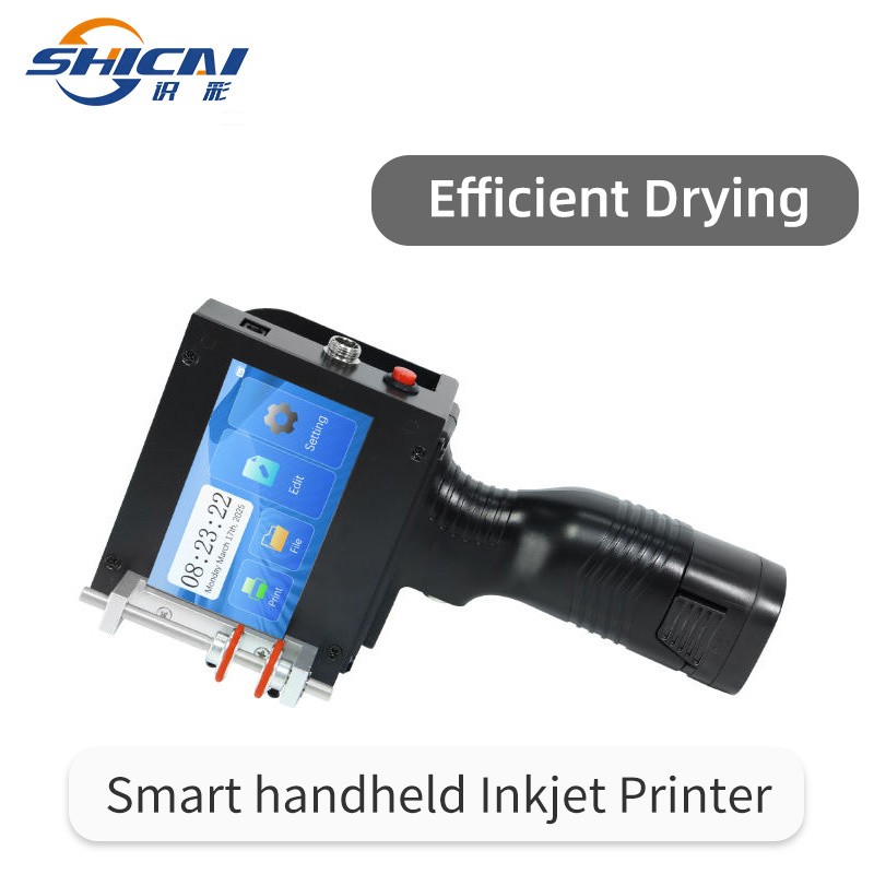 Handheld Inkjet Printer for Printing Serial and Expiry Date on Wire and Cables