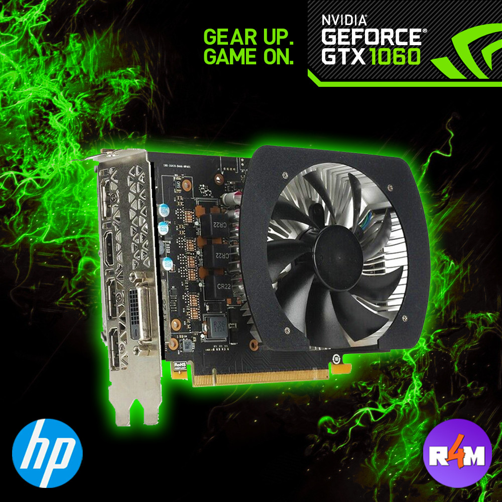 NVIDIA GTX 1060 3GB GDDR5 - 909616-001 - Gaming GPU Video Card