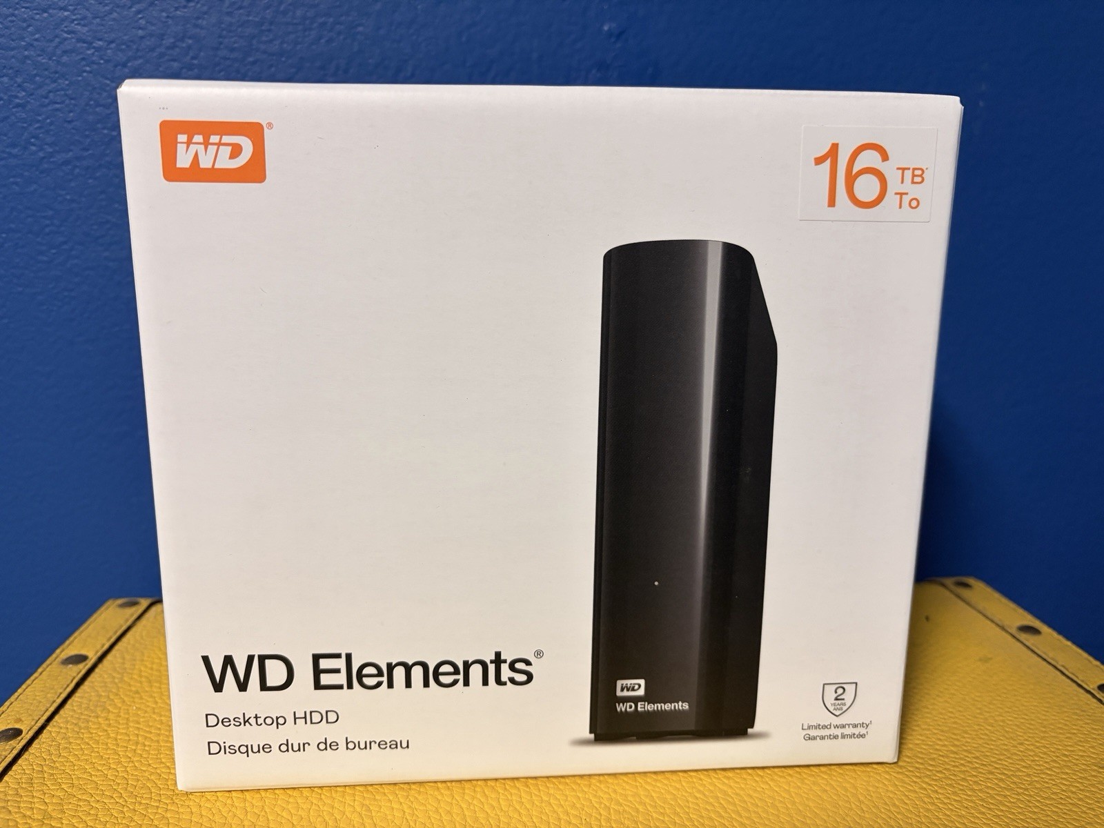 Western Digital 16TB, External (WDBWLG0160HBK-NESN) Hard Drive