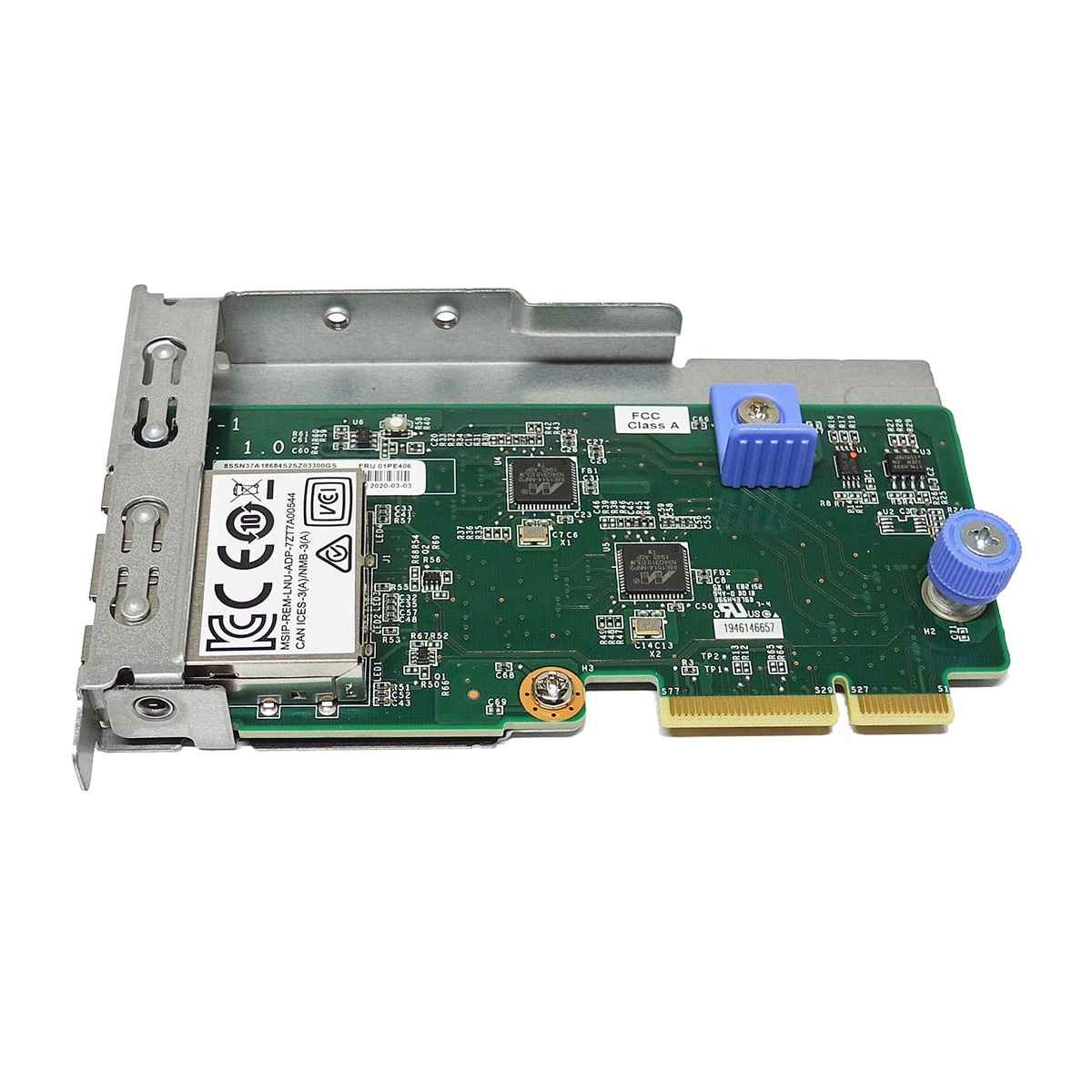 Lenovo 01PE406 7ZT7A00544 2-Port GbE LOM Network Adapter for ThinkSystem SR950