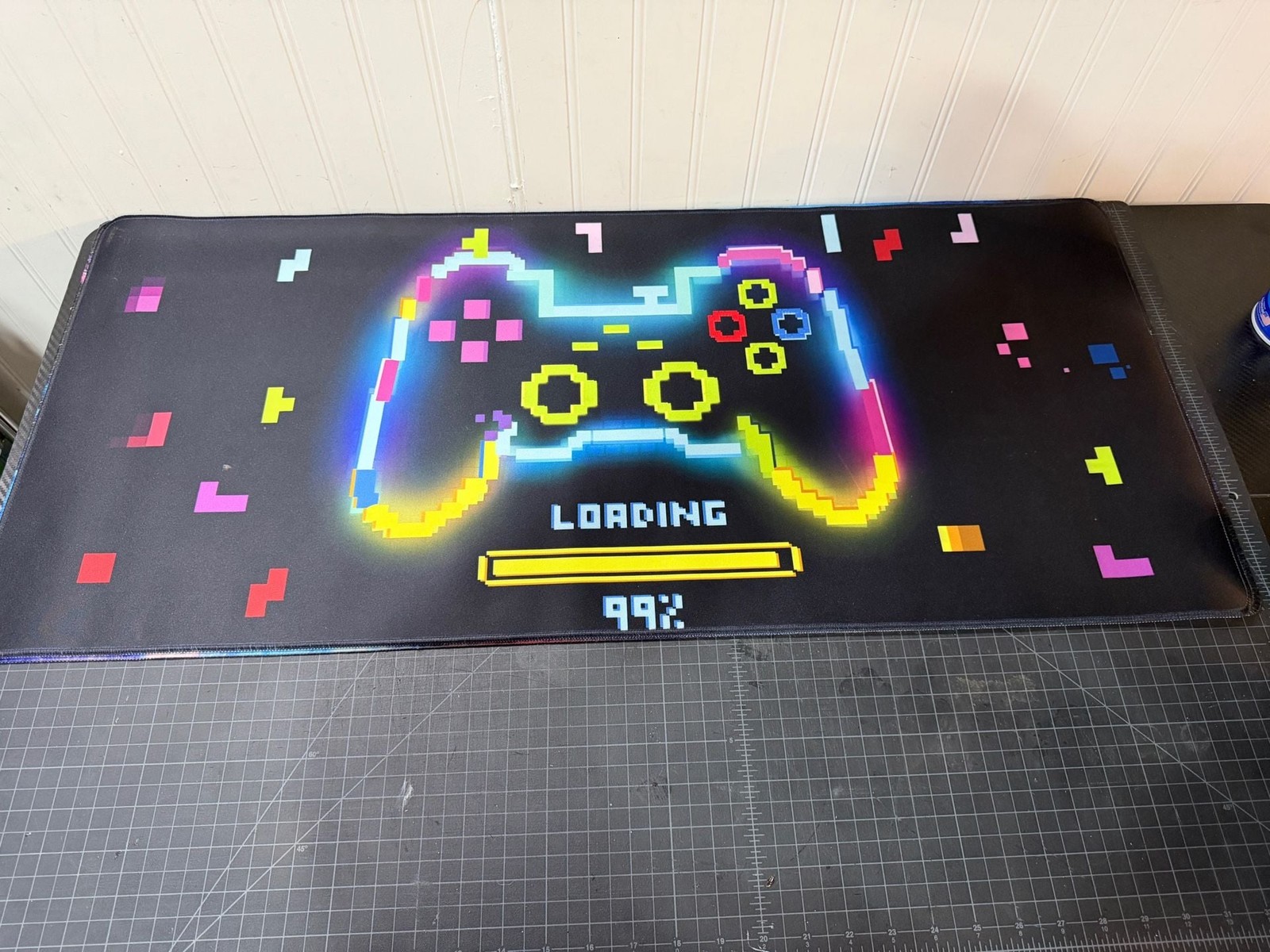 Generic Gaming Desk Mat Extra Large Mouse Pad Loading Controller