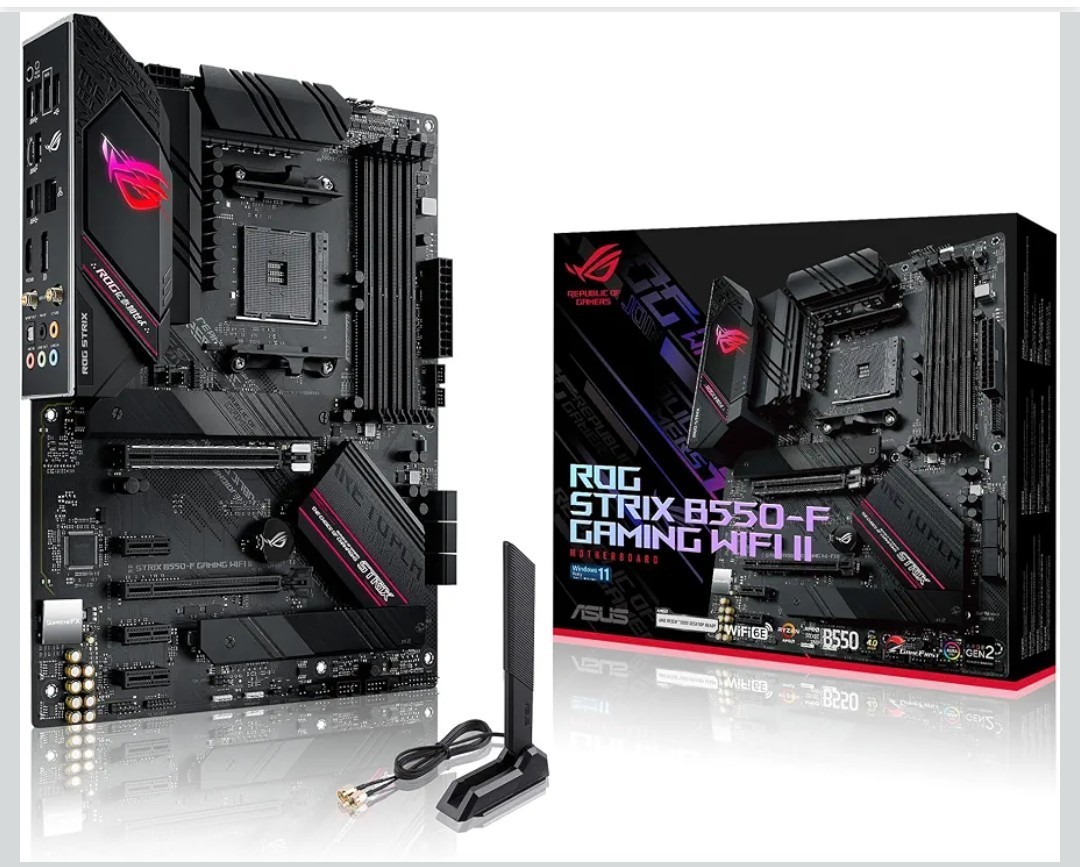 ASUS ROG Strix B550-F Gaming WiFi II Motherboard AMD Socket AM4 ATX DDR4 *New*