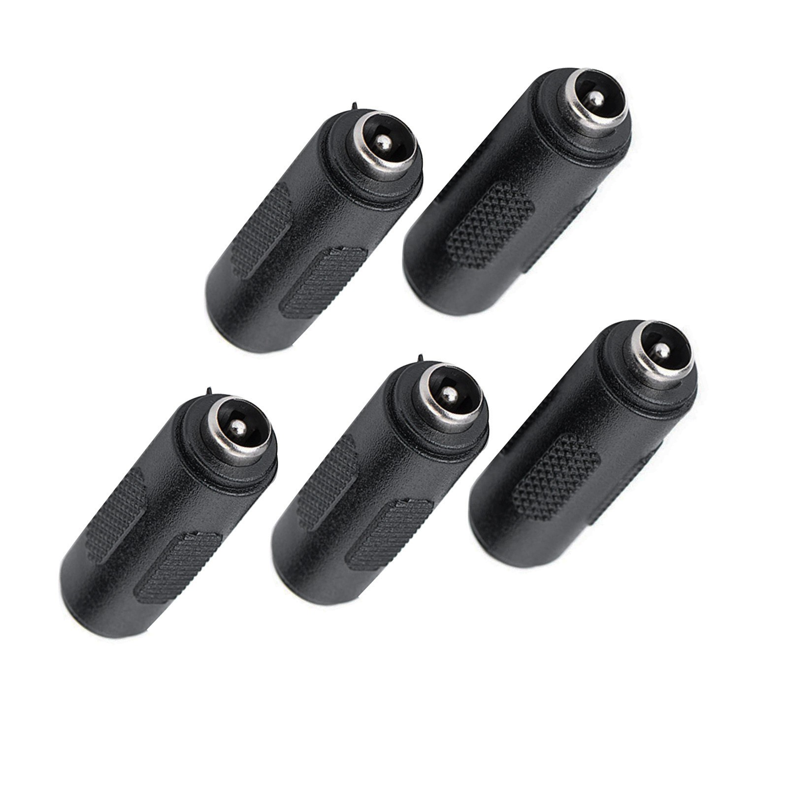 5x DC Coupler Female to Female Power Connector Plug providing low resistance