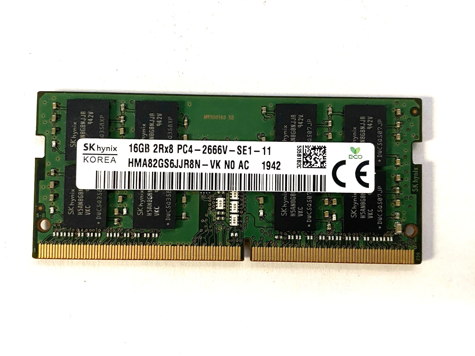 SK Hynix 16GB 2RX8 PC4-2666V-SE1-11 Laptop RAM SODIMM Mixed Speed Lot of 7