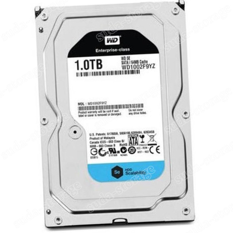 1PCS New WD SE WD1002F9YZ 1TB 7200RPM 128MB SATA 6.0Gb/s 3.5" Enterprise Hard D