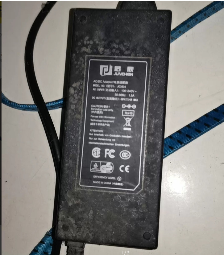 Universal JC804 36V 4A AC Power Supply For Surveillance Camera Routers