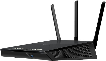 Netgear R6400v2 - Nighthawk AC1750 Smart WiFi Router 802.11ac Gigabit - Black