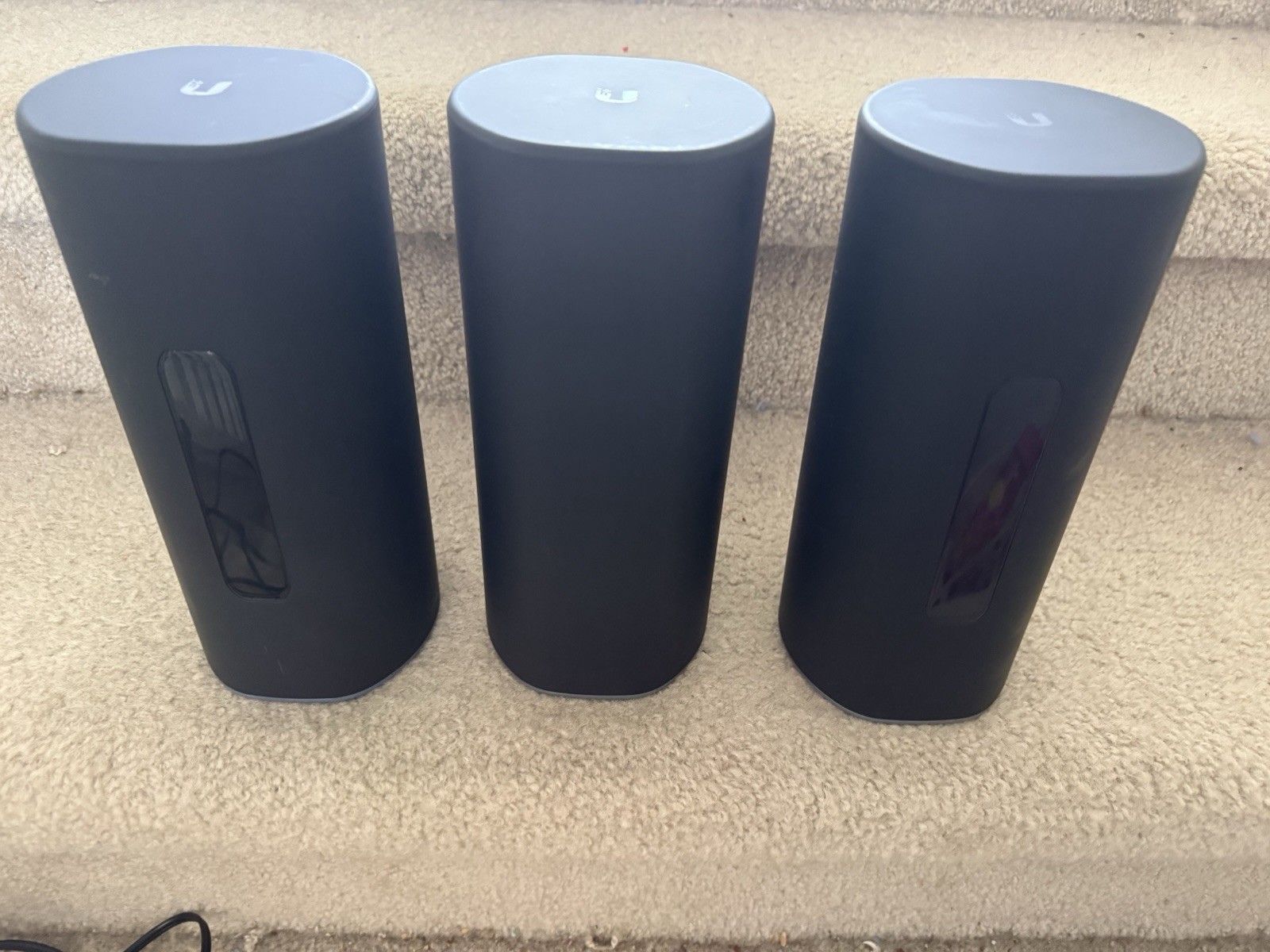 Set of 2 AmpliFi ALIEN Tri-Band Wi–Fi 6 Routers +1 Satellite Mesh Point