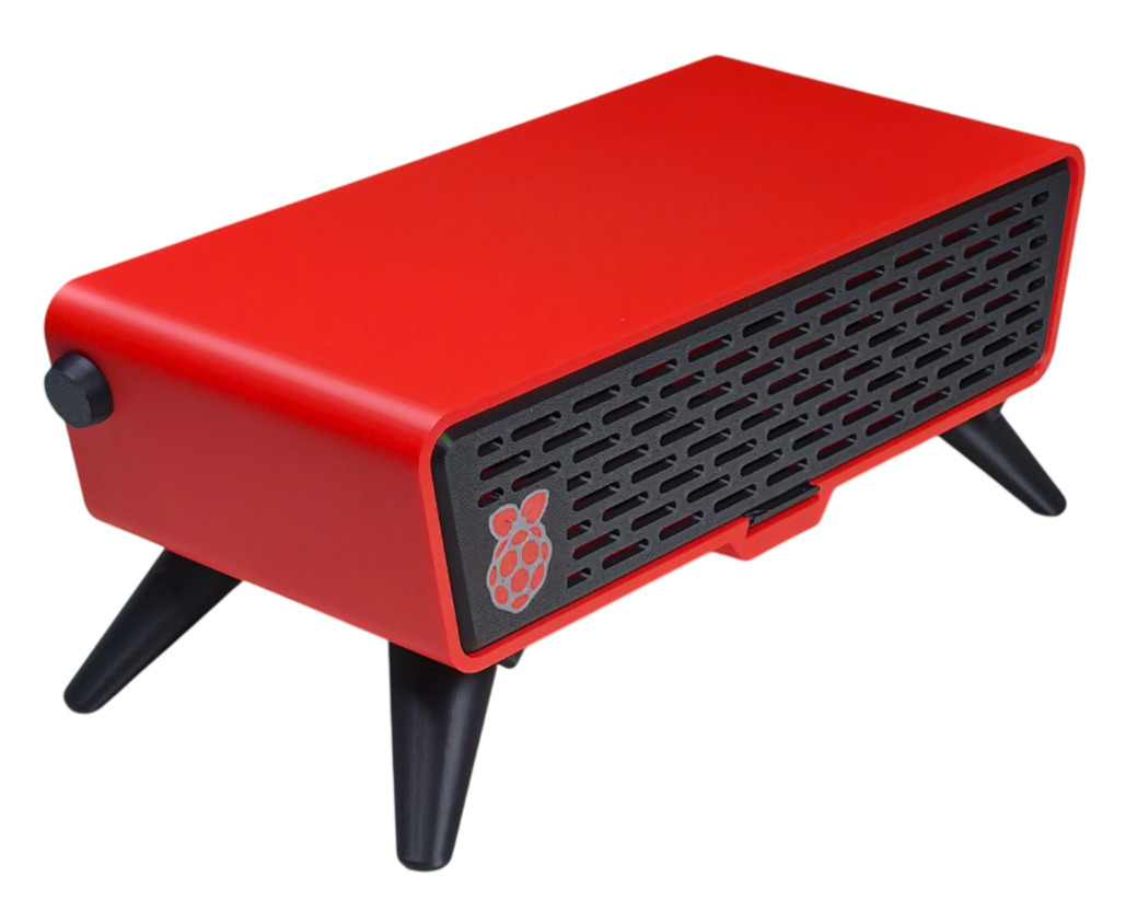 Raspberry Pi 5 Case Rambutan Retro Mid Century Modern Desktop Enclosure