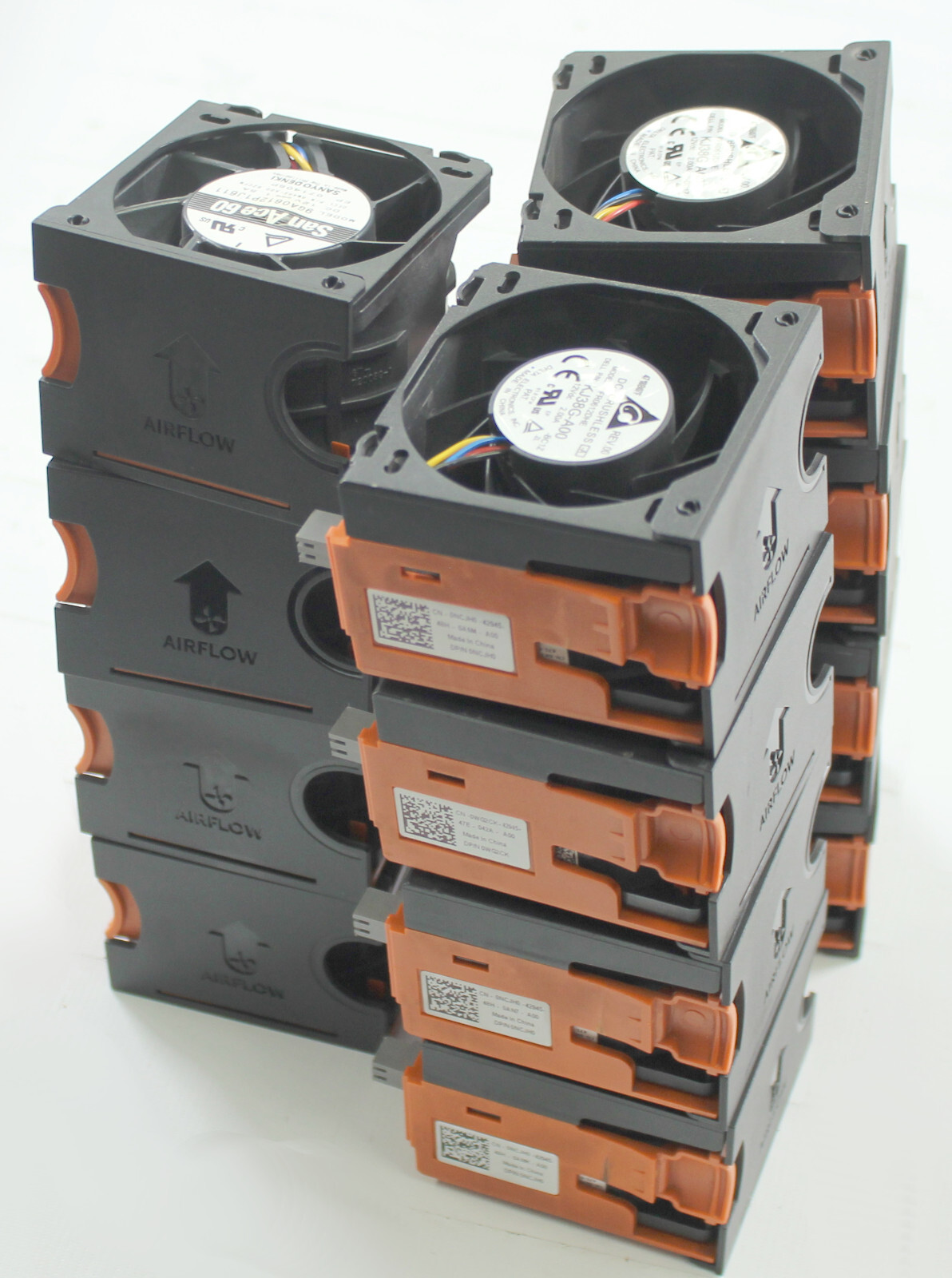 Lot of 12 DELL POWEREDGE SERVER R720 R720xd FAN WG2CK 03RKJC WPVP9 NCJH0 KVN8J 