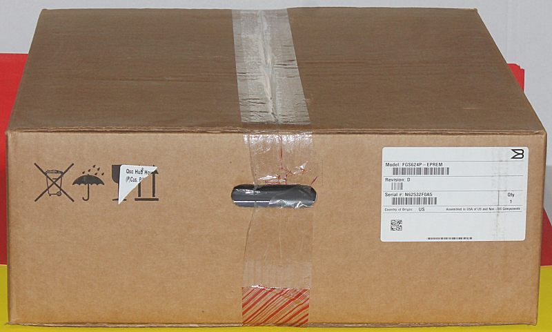 NEW Brocade Foundry FGS624P-EPREM FastIron GS Gigabit Switch NEW Opened Box