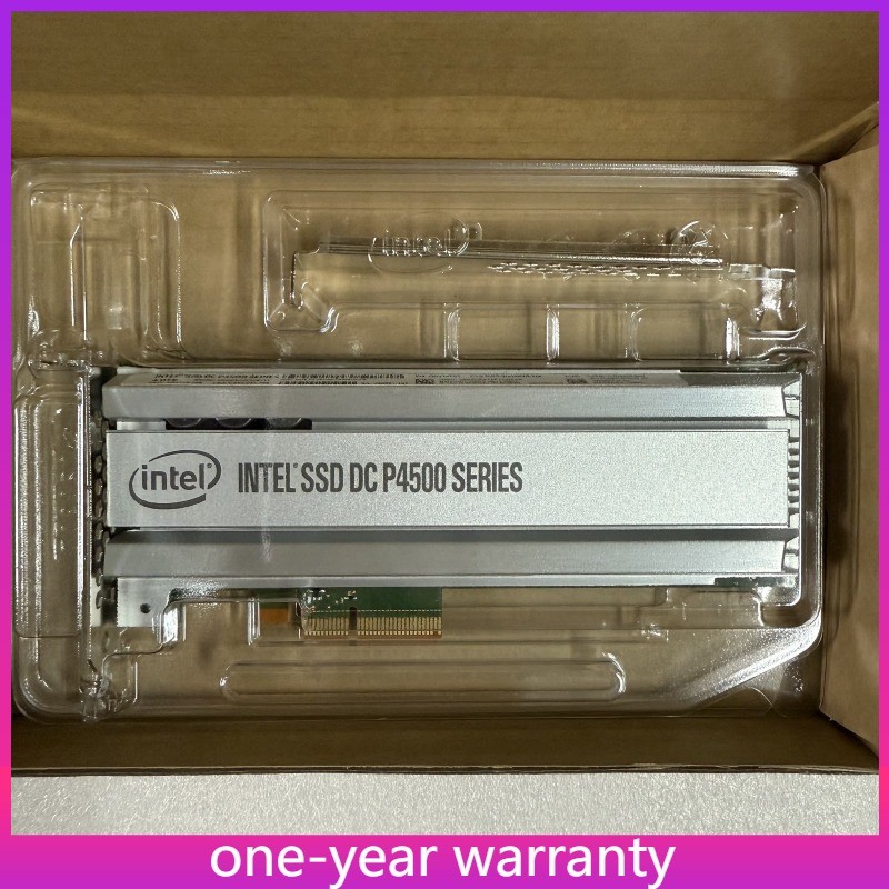 1PCS P4500 Intel P4500 Series 4TB SSD AIC PCIE NVME Solid State Drive SSDPEDKX0
