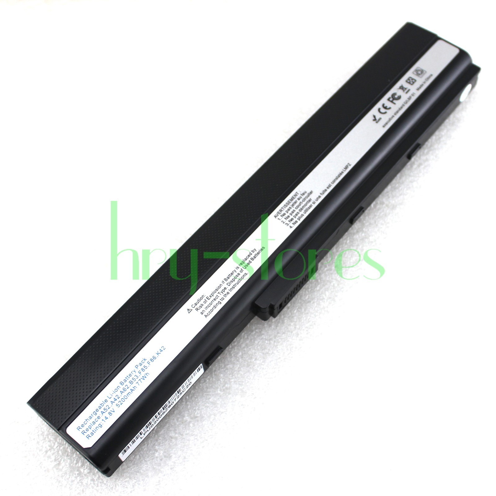 New 8Cells For ASUS A52JR-X1 K42 Series battery For A32-K52 K52J K52JB K52F