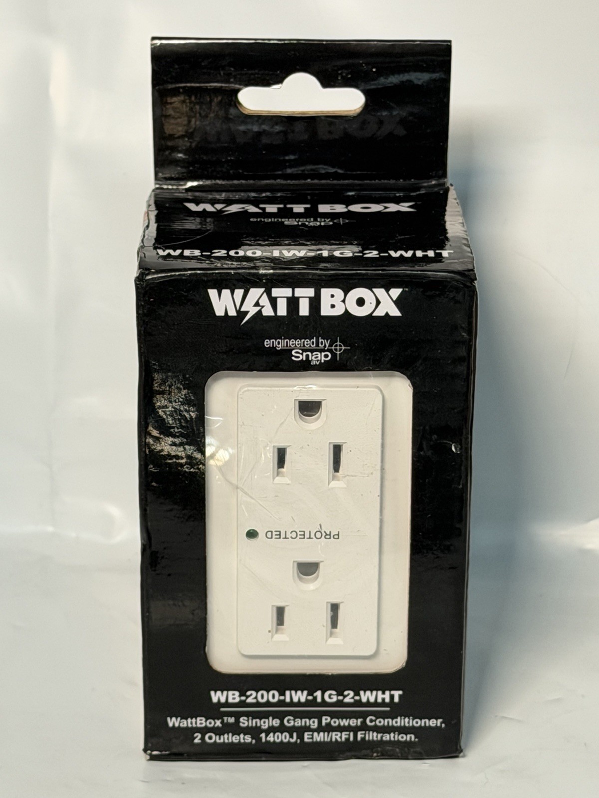 WATTBOX WB-200-IW-1G-2-WHT - Brand New In The Box