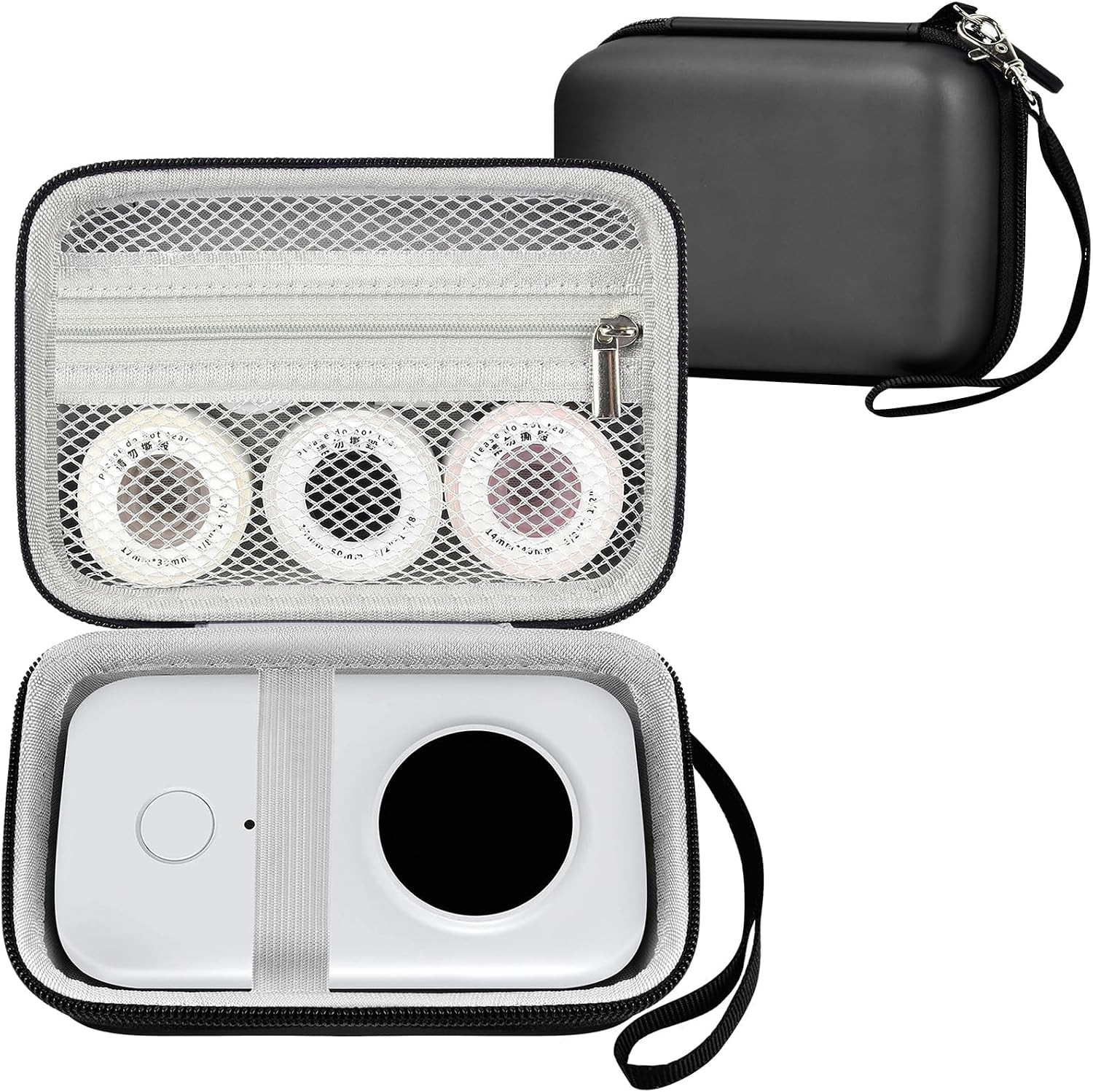 Hard Carrying Case for Phomemo D30 D35 Label Maker, Label Printer Case for Nelko