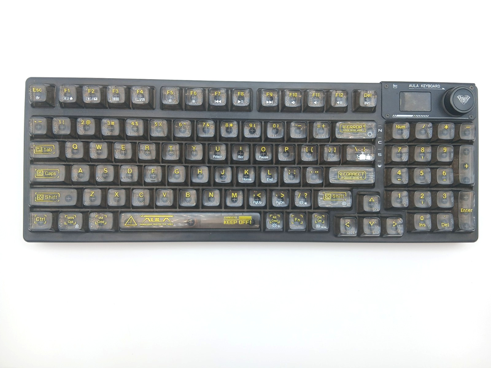 AULA F98 Pro Wireless Mechanical Gaming Keyboard RGB Hot Swap BT/2.4G USB-C