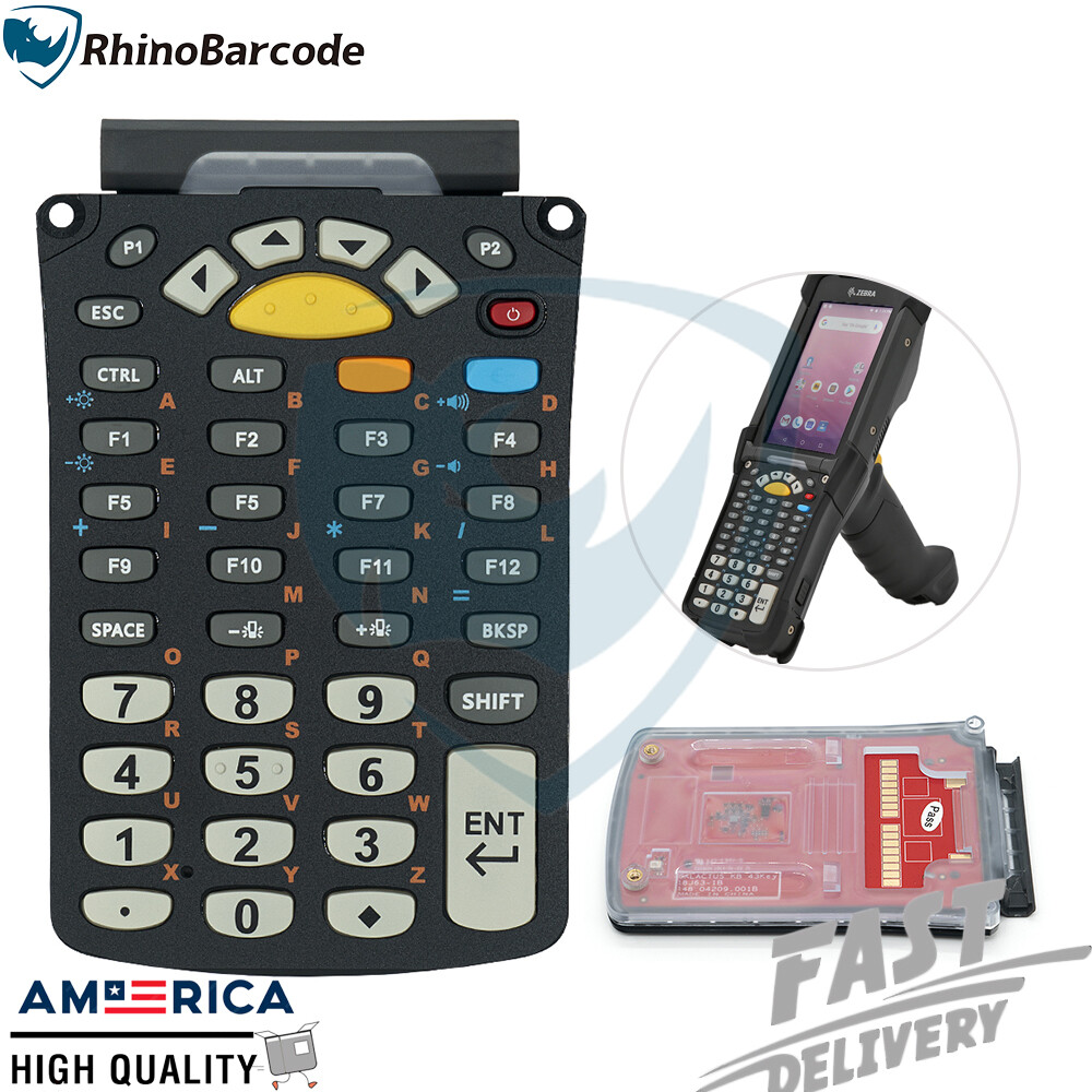 For Symbol 43-Keys Standard Keypad MC9300, MC930B-G US STOCK