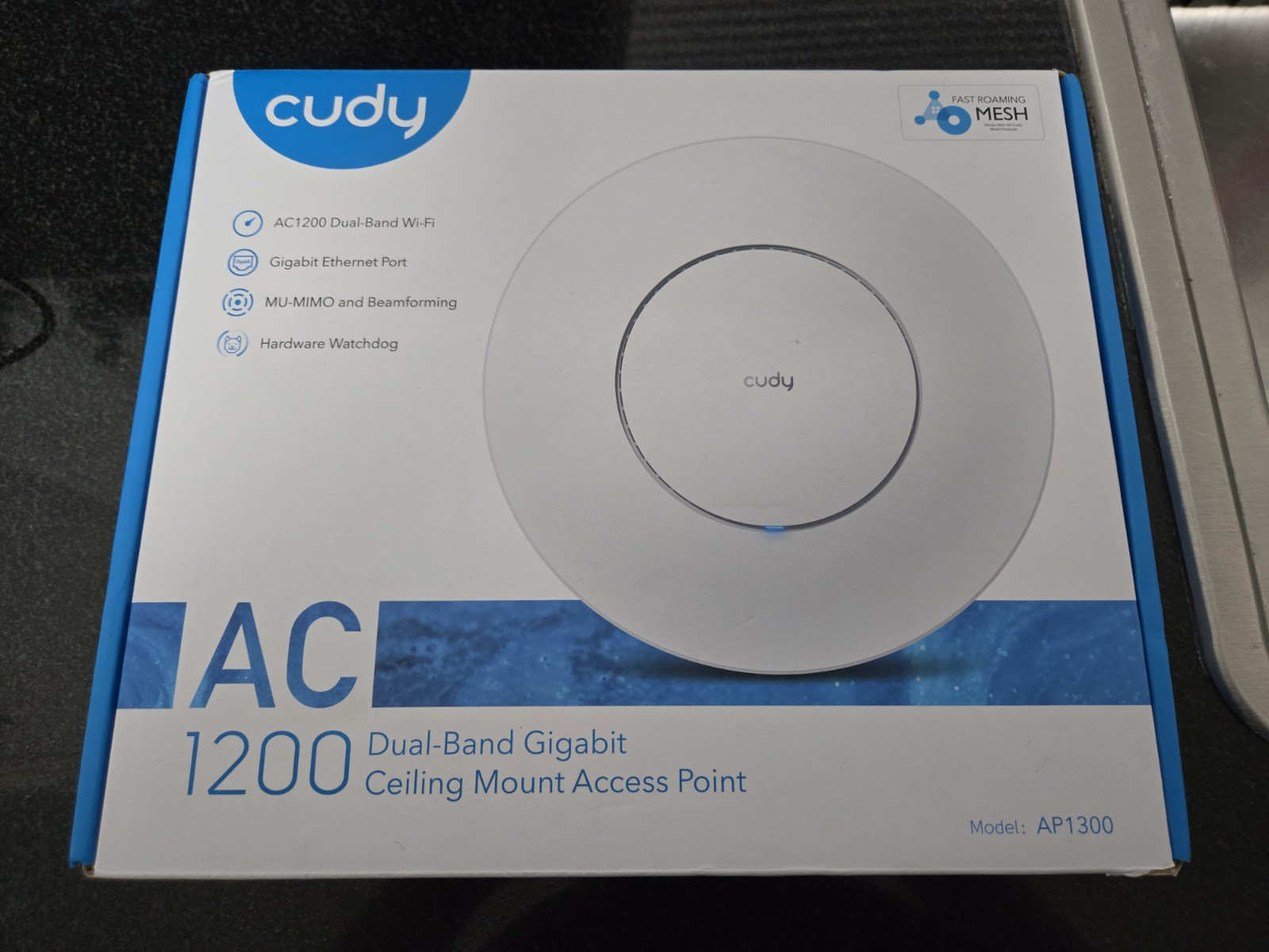 Cudy AC 1200 Dual Band Gigabit Ceiling Mount Access Point
