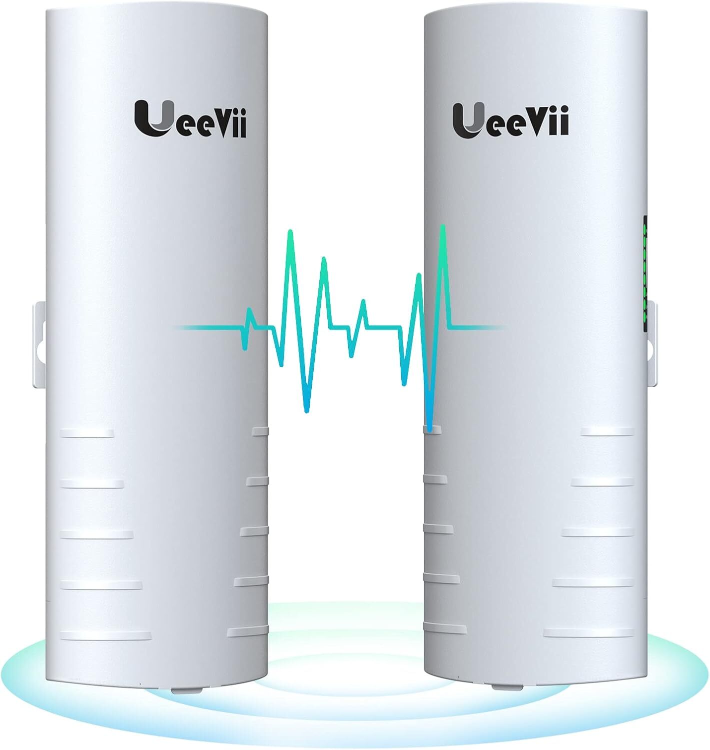 2PC UeeVii CPE452 Point to Point Outdoor Wireless Bridge 3KM WiFi CPE fr Starlik