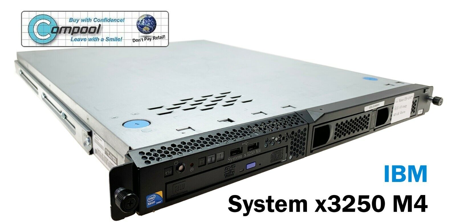 IBM System x3250 M4 1x Xeon E3-1220 @3.10GHz | 10GB Ram | 1x PSU | No HDD 