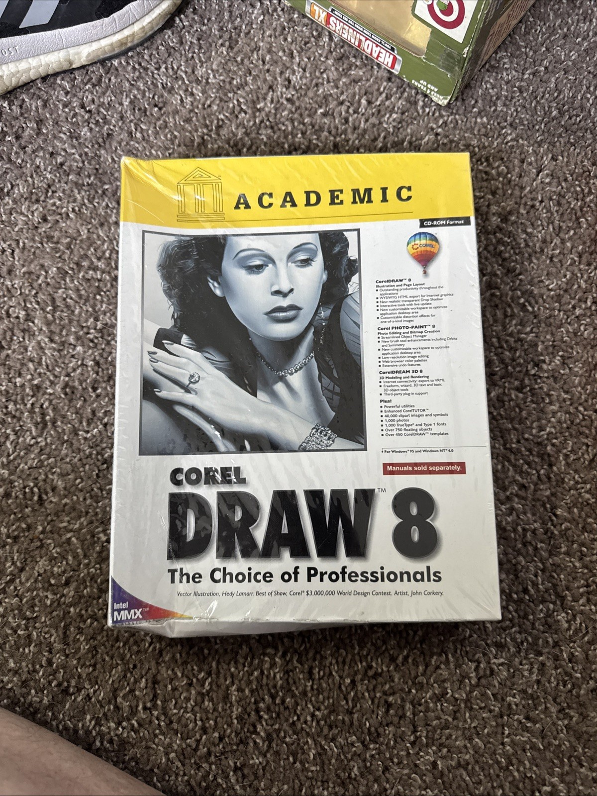 Corel Draw 8 The Choice of Professionals Academic Band Brand New Sealed