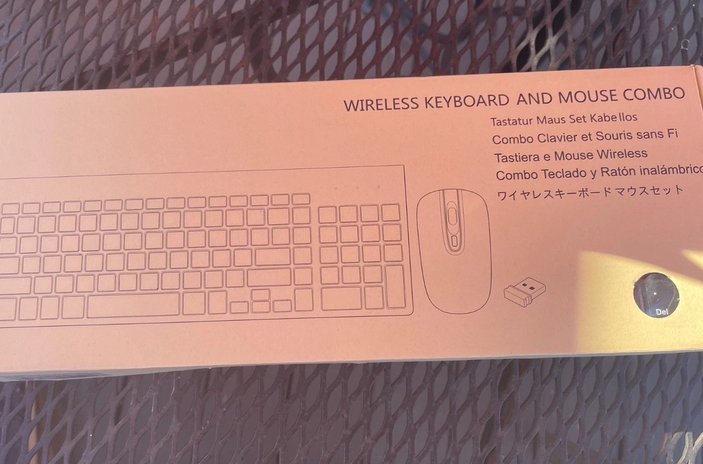 Cimetech Wireless Keyboard and Mouse 2.4G Advanced Full Size Keyboard Black