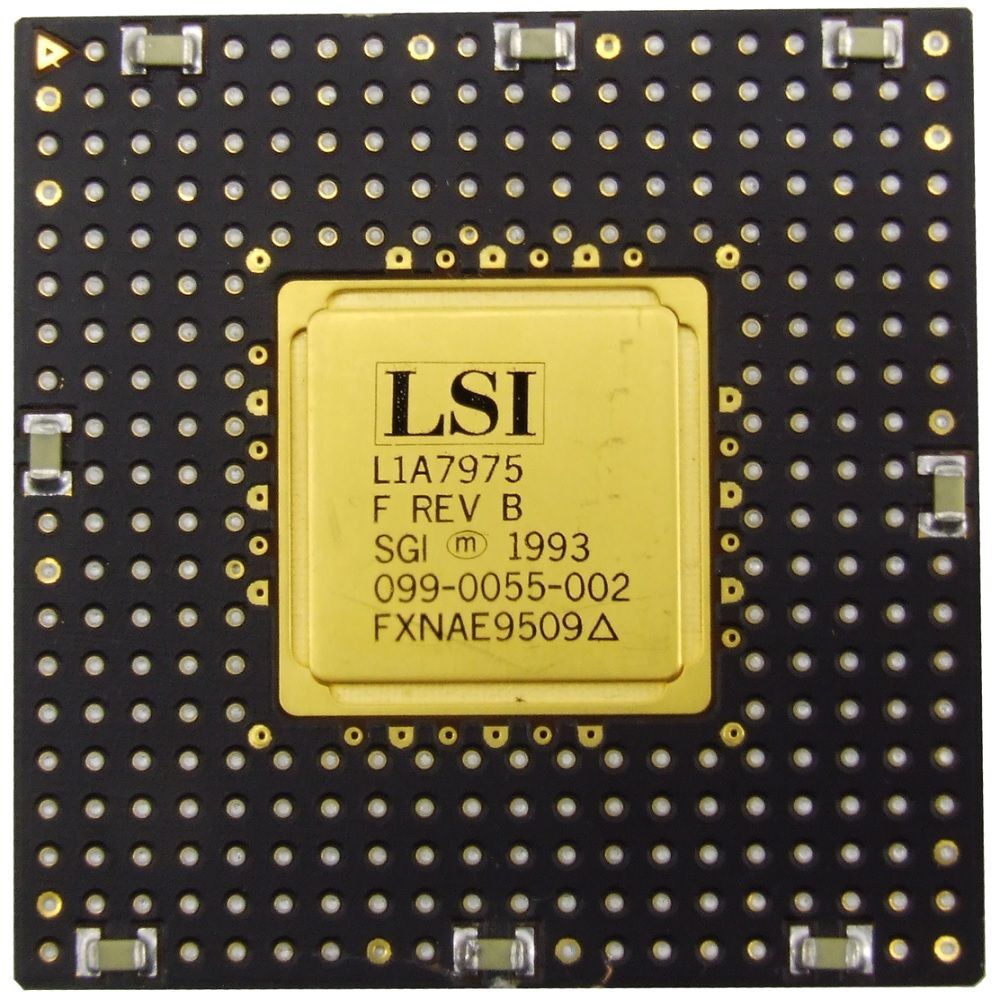 Lsi L1a7975 F Rev B Cpu Processor Vintage Retro Chip1993 Rare