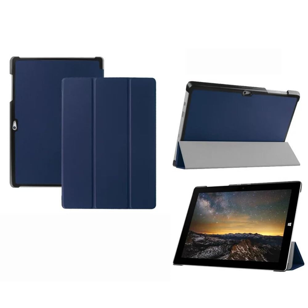 Ultra Slim Folio Stand Tablet Cover for 10.8" Surface 3 - Lightweight Leather Ca