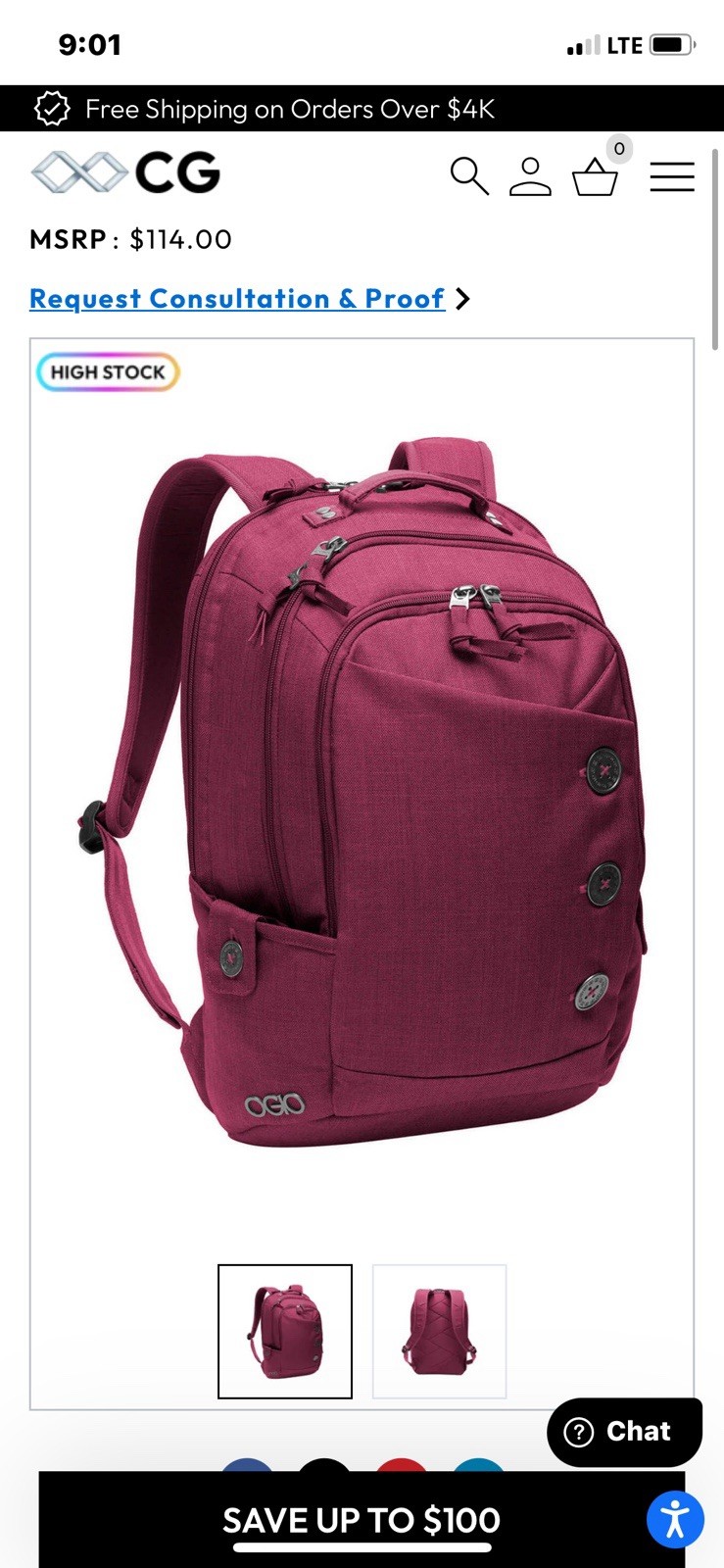 OGIO Sunset Melrose Backpack 