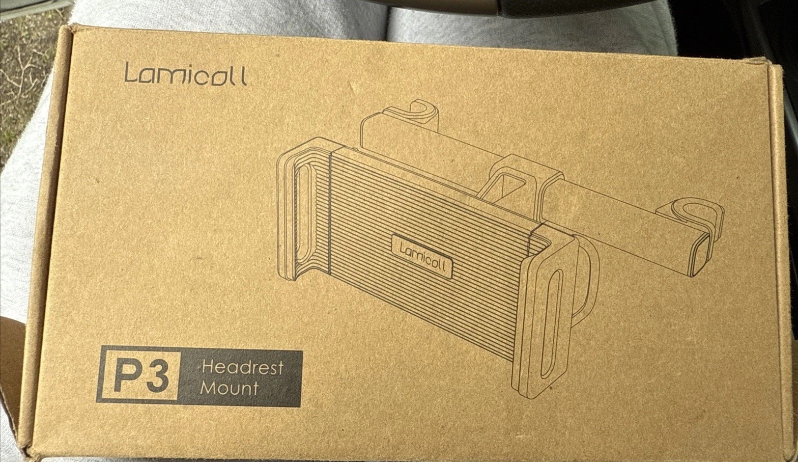 Lamicoll P3 Car Headrest Mount