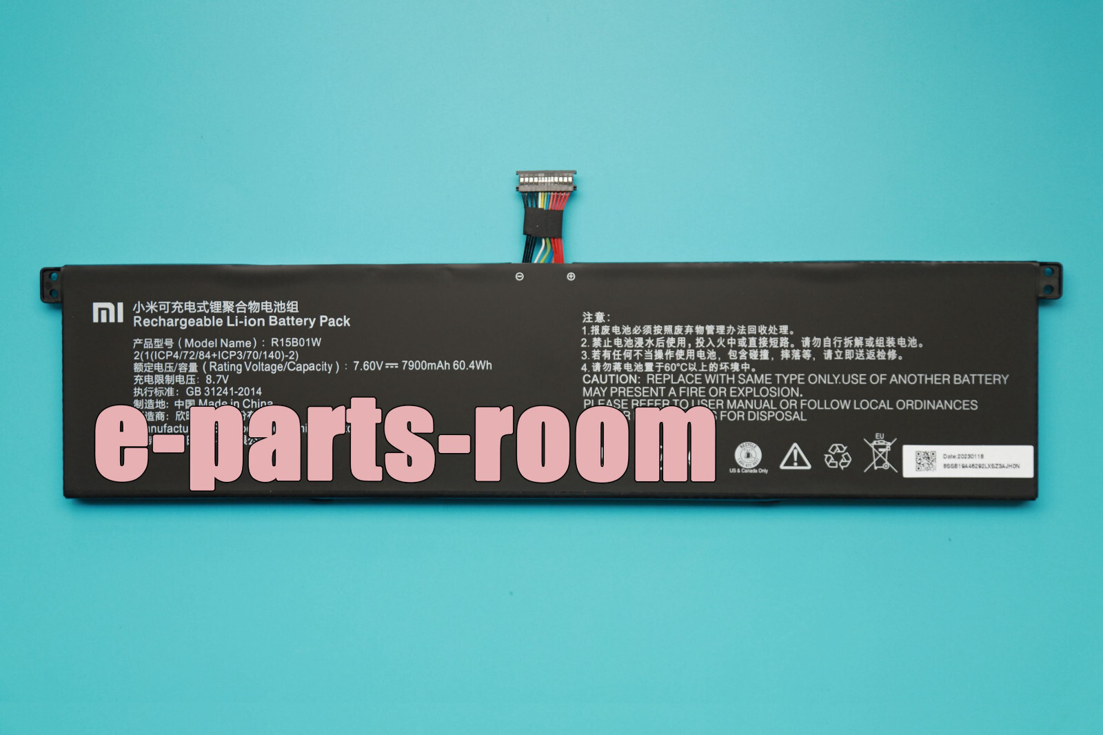 Genuine R15B01W OEM Battery for Xiaomi Mi Pro 15.6 INCH TM1701 171501-AQ/AL/AF