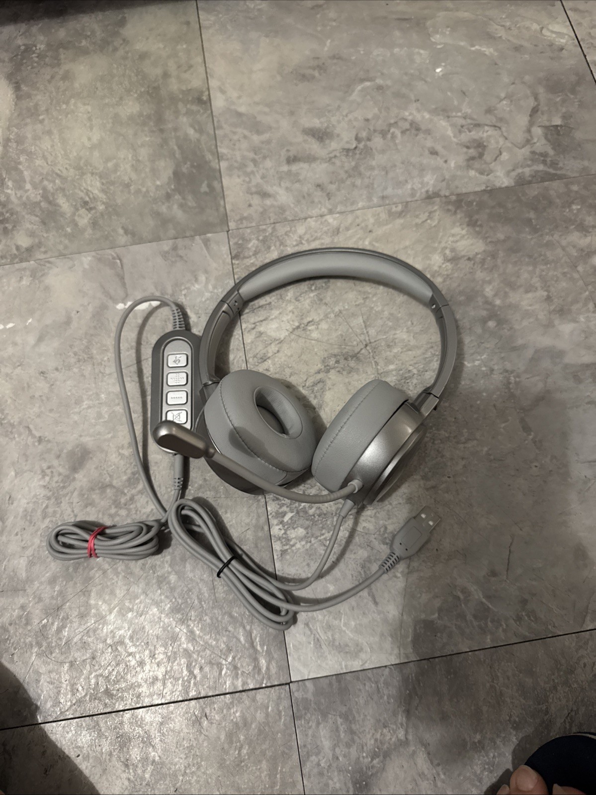 MPOW PA071A Audio Wired Computer Headset w/Microphone 