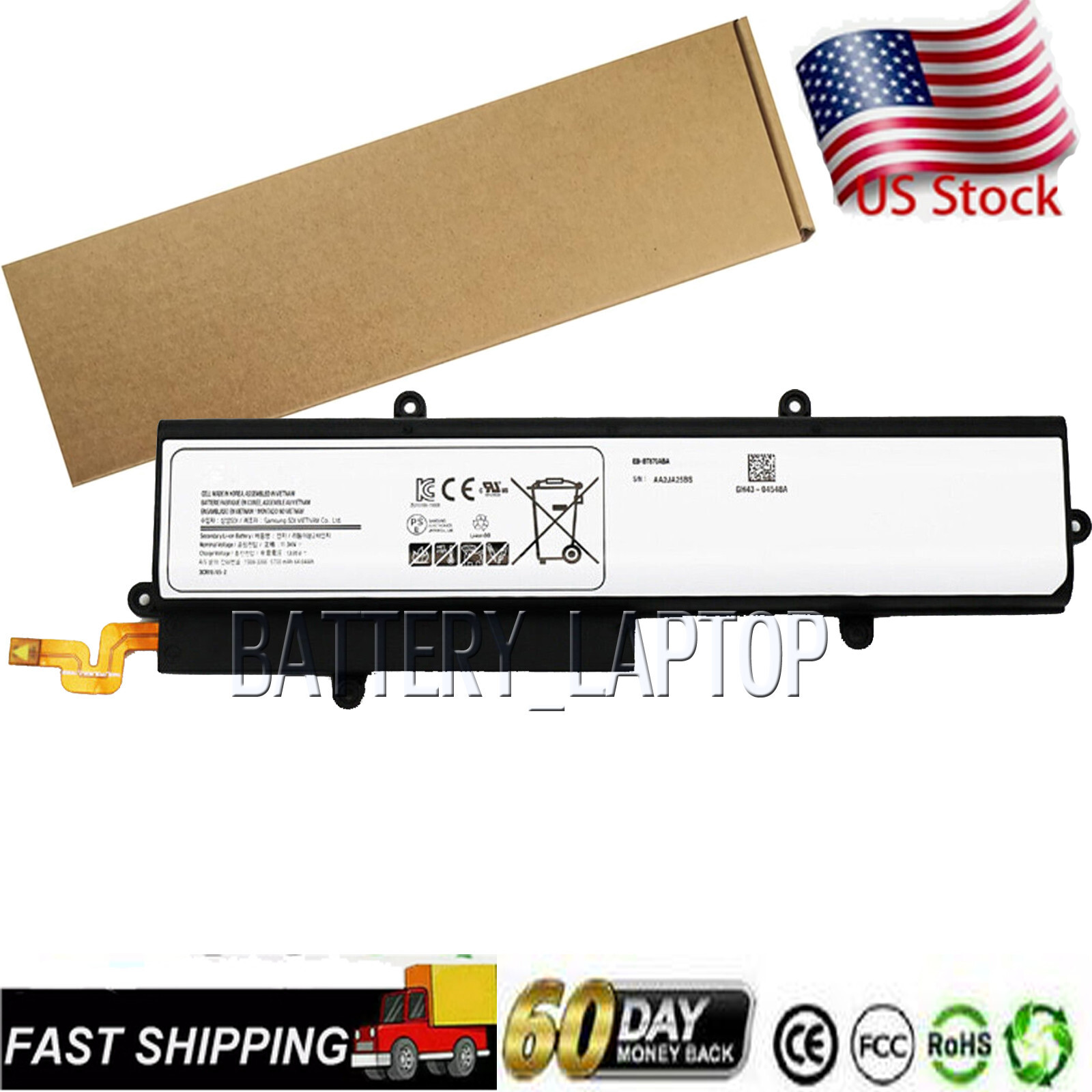 New EB-BT670ABA battery For Samsung Galaxy 18.4" SM-T670 AA2GB07B AA1G907KS